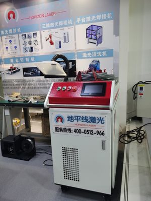 Layar Sentuh LED CE QBH 0.1mm Fiber Laser Welder