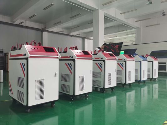 50HZ 6mm 1000w Handheld Laser Welder Waktu Pembelahan Energi
