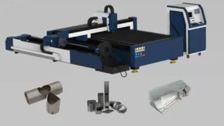 2000mm Pemotong Laser Serat CNC Kepraktisan Loop Tertutup