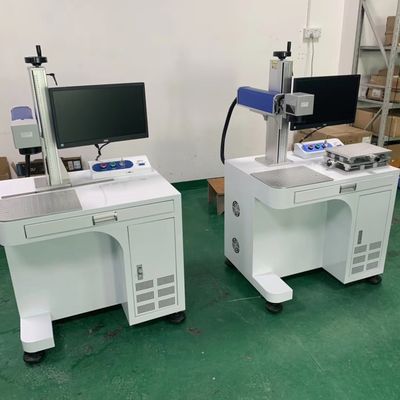 Mesin Penandaan Laser Logam 30W 60khz, Mesin Penandaan Laser Untuk Plastik