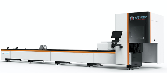 Mesin Pemotong Laser Pipa 6KW Auto Focus Chuck Clamping