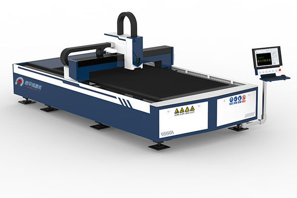 1000W / 1500W / 2000W / 3000W / 4000W IPG / MAX 3015 meja tunggal tanpa penutup mesin pemotongan laser serat CNC
