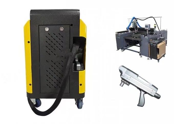 Mesin Pembersih Laser 5m Kabel Mirror SS Welding Seam