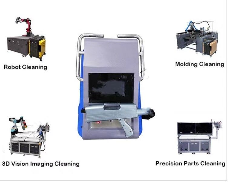 Cat Laser Pendingin Udara Genggam 480W Dan Penghilang Karat