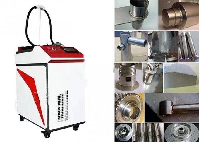 1000W 1500W 120mm / S Handheld Laser Welder Irregular Welding