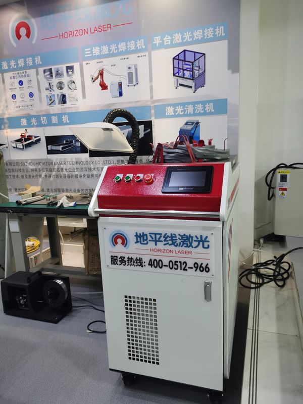 Layar Sentuh LED CE QBH 0.1mm Fiber Laser Welder