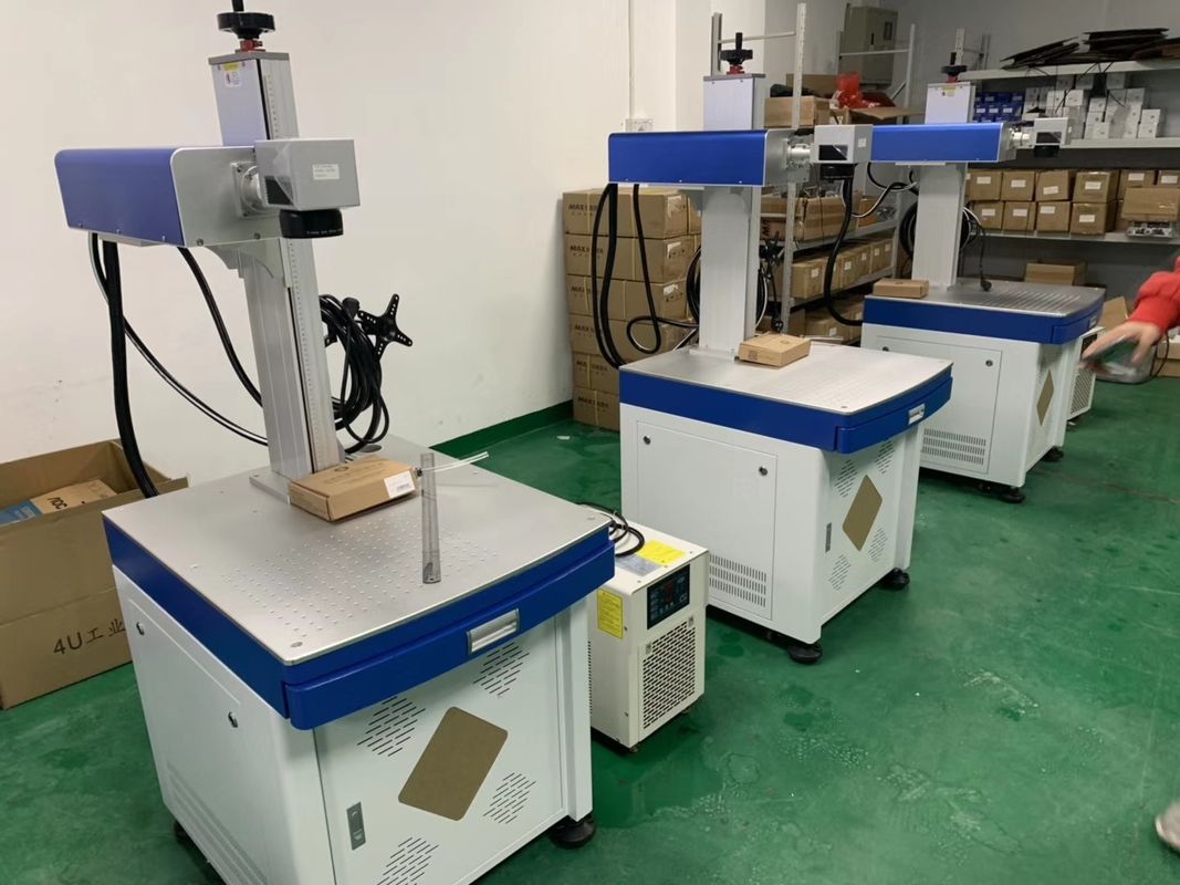 Water Cooling 3W UV Laser Engraver Untuk Keamanan Plastik