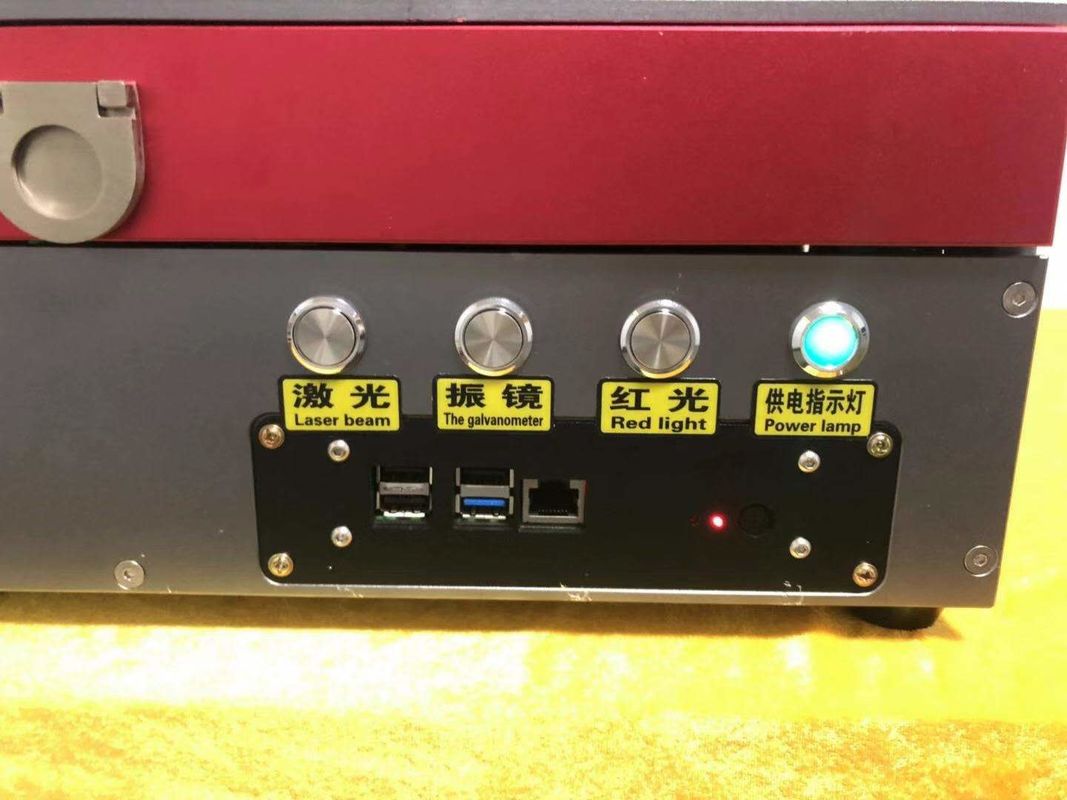 Mesin Penandaan Laser UV 200kHz 7000mm Dengan Keyboard