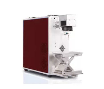 Mesin Penandaan Laser Serat Portabel 20w FDA 0.01mm