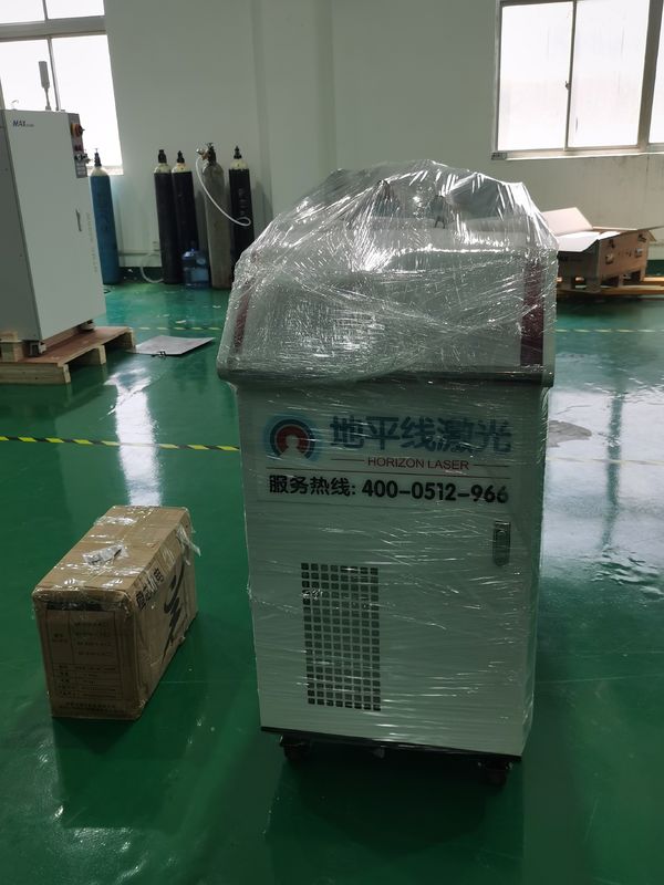 8m Double Pendulum 3.5mm Handheld Laser Welder Untuk Aluminium