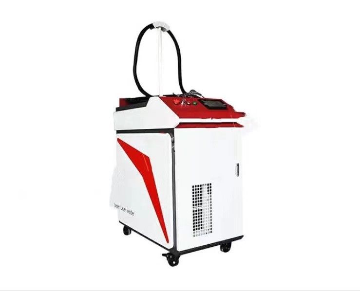 OEM 8m Handheld Laser Welder 1000W Pendulum Air Pendingin Ganda