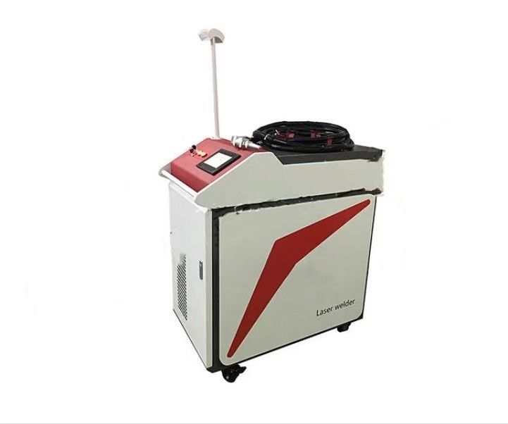 OEM 8m Handheld Laser Welder 1000W Pendulum Air Pendingin Ganda