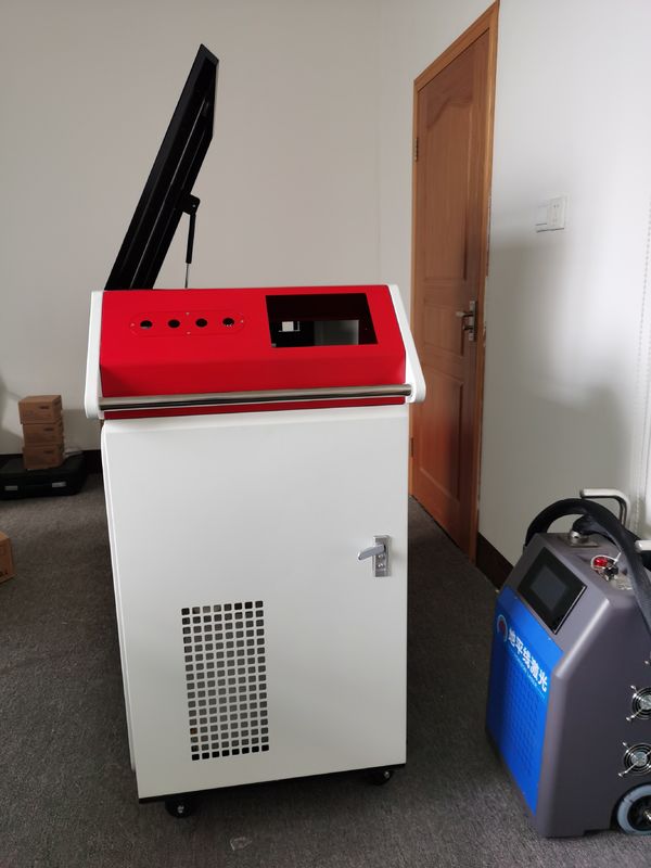 Spot Adjustable 8 Kali 2000W Mesin Las Laser Fiber SS Genggam