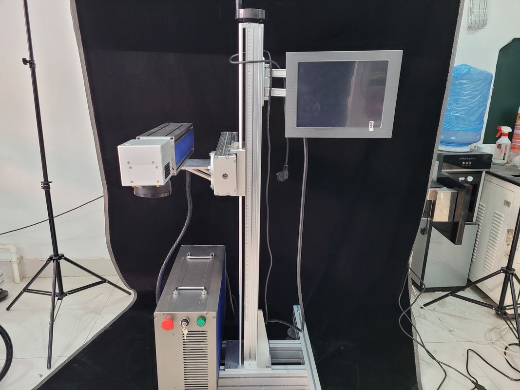 Mesin Penandaan Laser Terbang Raycus CE Untuk Tabung Logam