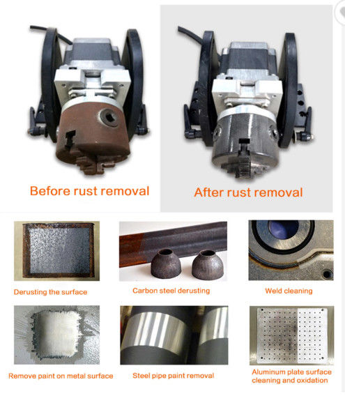 Mesin Pembersih Laser Degrease 200W 4000mm CE Tertutup Sepenuhnya