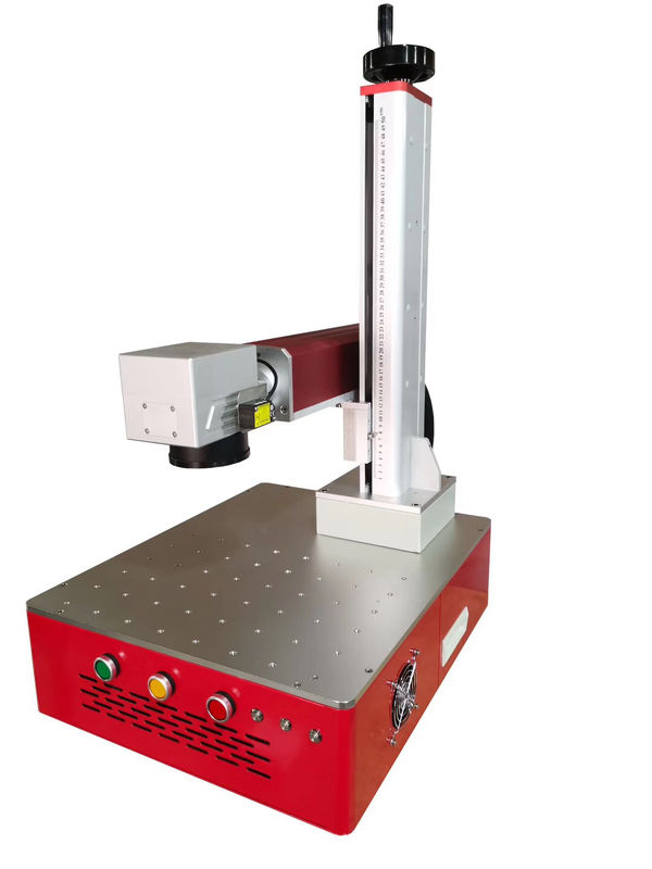 Mesin Penandaan Laser 200mm CAD Mengangkat 550 50W