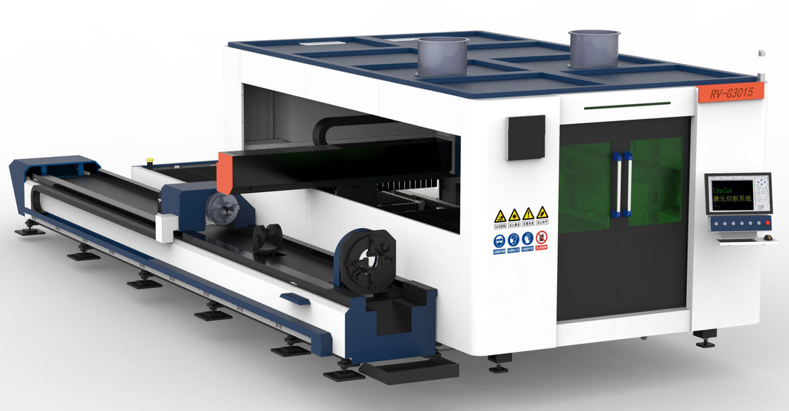 Pemotong Laser Daya Tinggi CE 3000mm untuk Mesin Berat