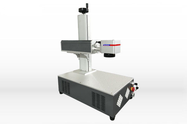 Mesin Penandaan Laser 30w 320mm Aluminium Raycus