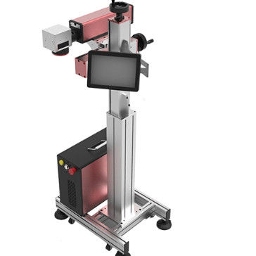 Mesin Cetak Ukiran Laser 50HZ CO2 UV 0.01mm