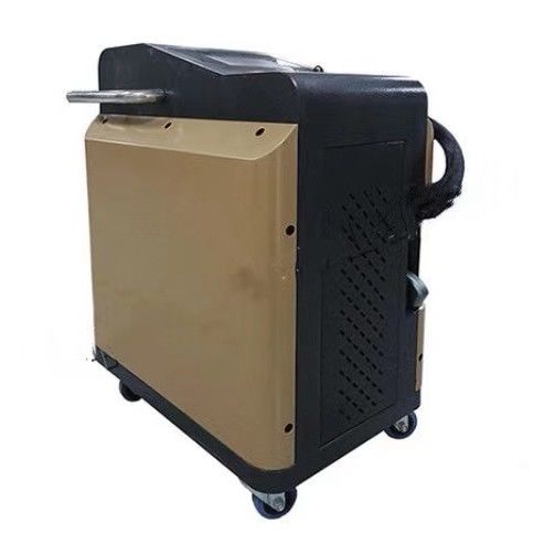 Mesin Pembersih Laser Serat MOPA 500W JPT MAX Untuk Menghilangkan Karat Berat