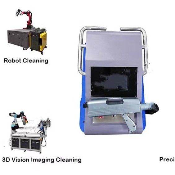 Mesin Pembersih Laser 1068nm 500W Untuk Penghilang Karat