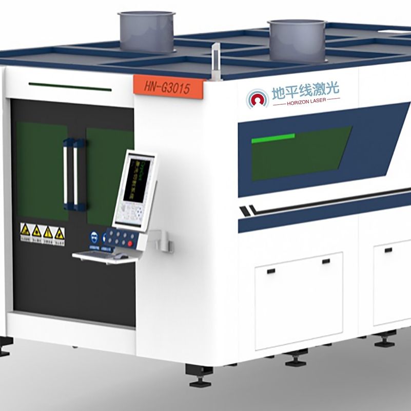 Mesin Pemotong Laser IPG 20mm CNC Metal Cutting 8025 Untuk Plat Baja