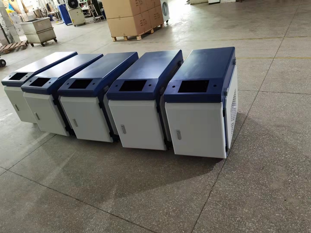 1000W Mesin Las Laser Otomatis Setengah Ukuran Raycus 120mm/S