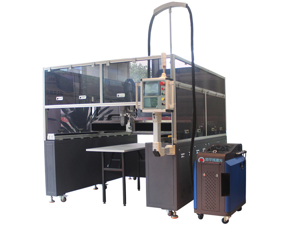 Maxphotonics Cabinet Laser Cleaning Machine Metal Coil 100W 200W 500W